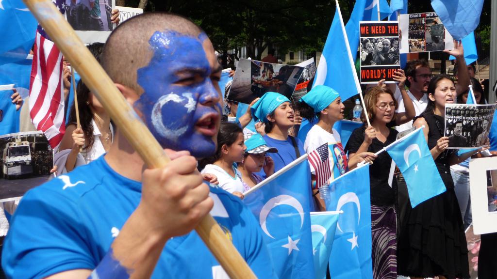 Uyghur protest in Washington DC, United States, July 2009