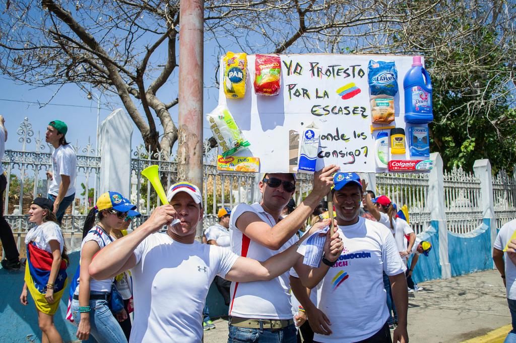 Peaceful March at the Palace of Justice;Maracaibo, Venezuela, Feb 2014