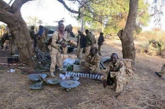 SPLM-N Weapons Capture, South Kordofan, Jan 2015