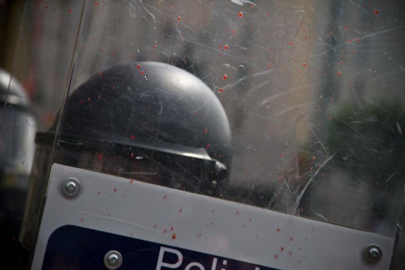 Barcelona Protest Camp Crackdown 2011