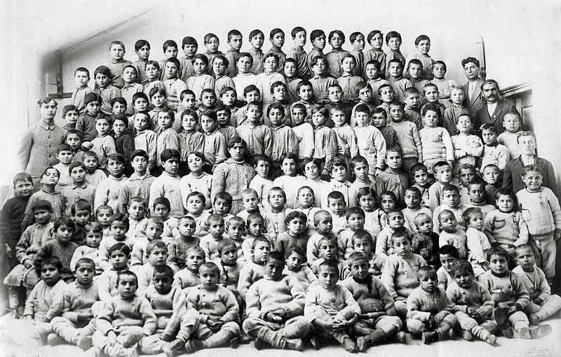 Armenian Orphans in Merzifon, Turkey, 1918