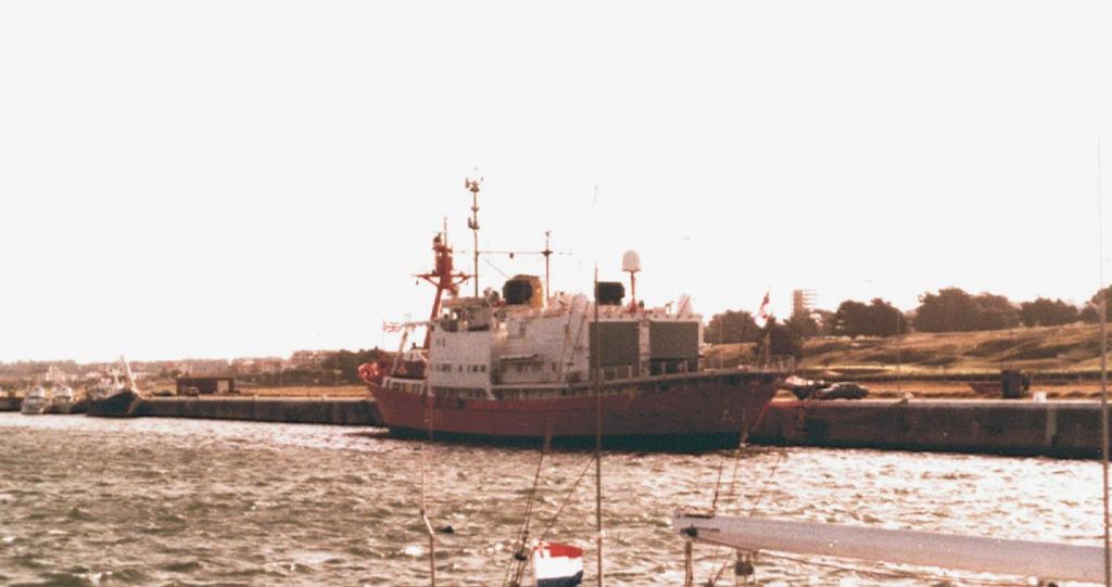 HMS Endurance Docked, Mar del Plata, February 1982