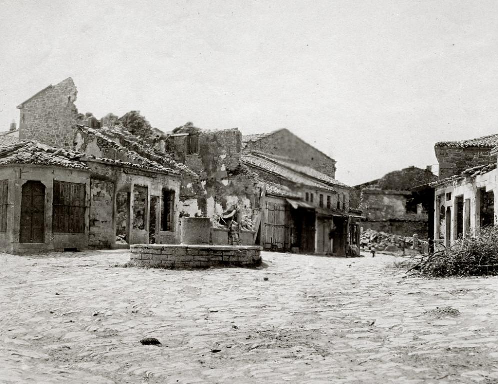 Destroyed Village in Turkish Thrace