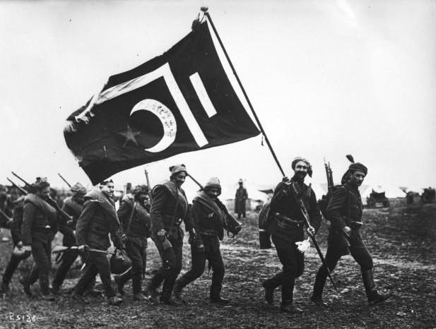 Ottoman Troops on the March