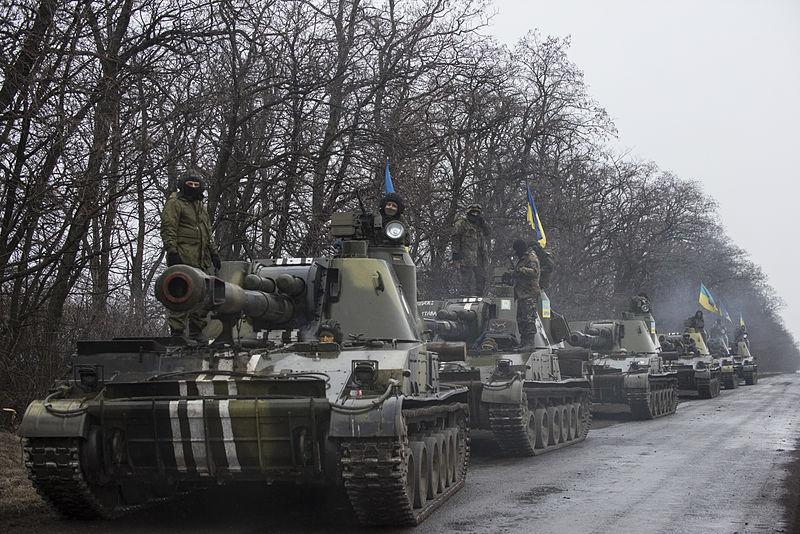 OSCE SMM Monitoring the Movement of Heavy Weaponry in Eastern Ukraine, March 2015