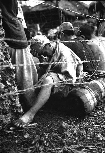 Japanese POW, Okinawa, Japan, June 1945