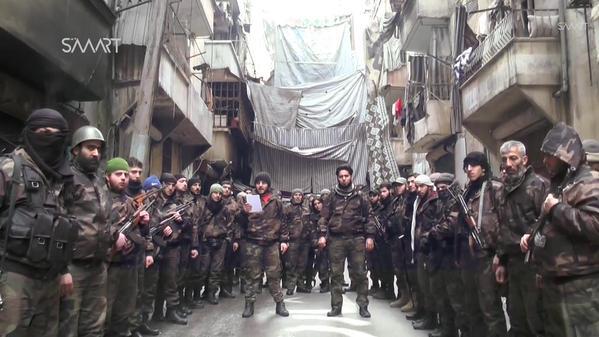 Free Syrian Army 101st Infantry Batallion, Aleppo, Jan 2015