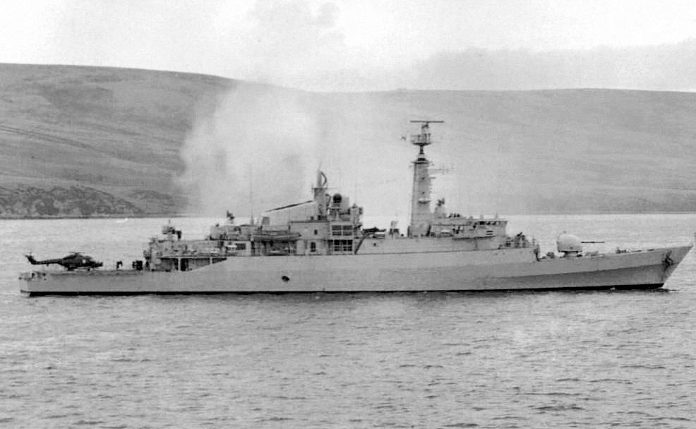 HMS Antelope, Falklands, 1982