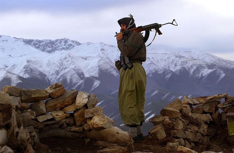 PKK Sentry, Zagros Mountains, 2008