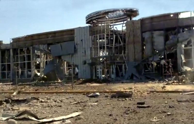 Destroyed Terminal at Luhansk Airport; Luhansk, Ukraine, Sept 2014