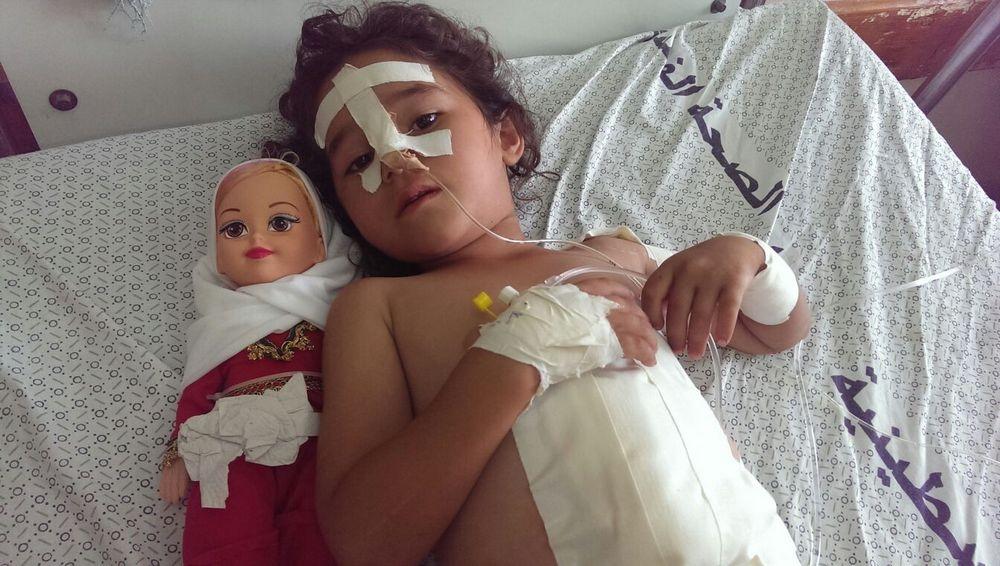 Palestinian Victim of Gaza War, Gaza, July 2014