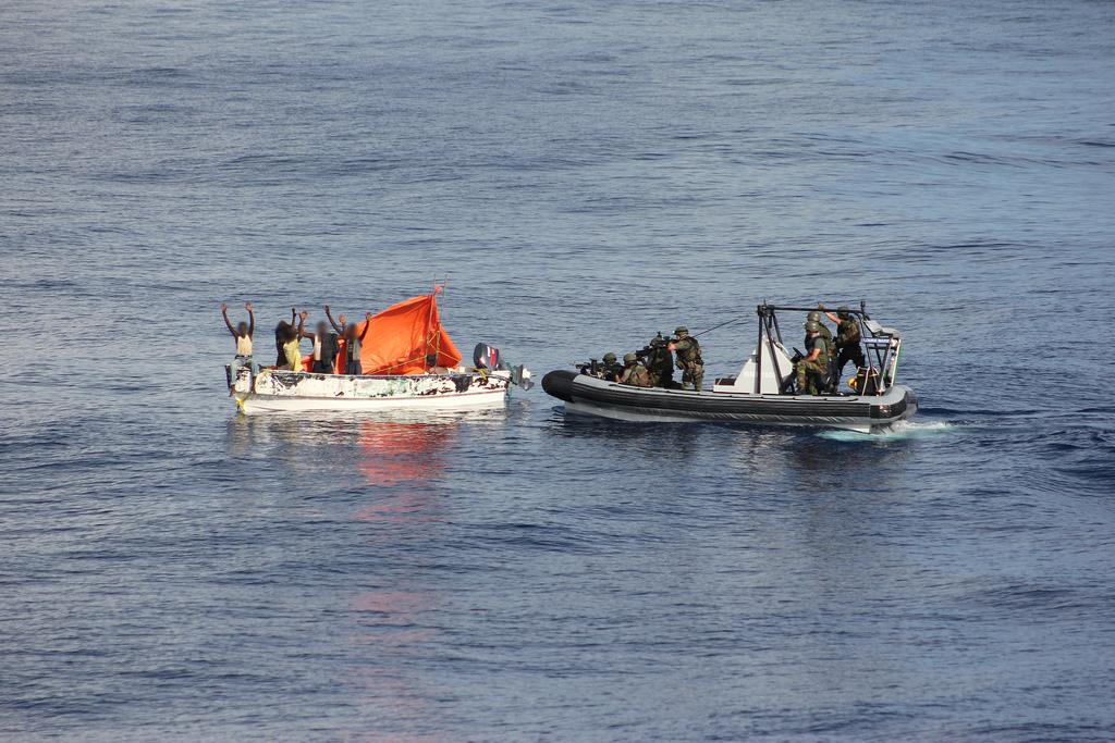 Belgian Naval Force Intercepts Suspected Pirates