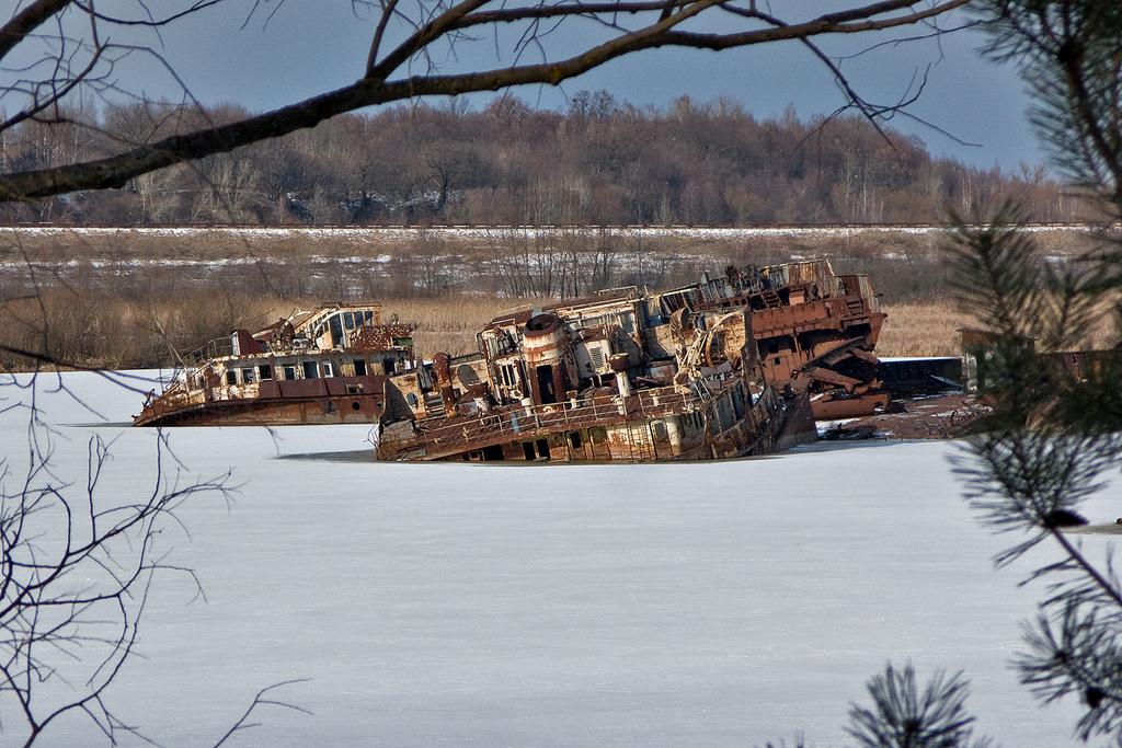 Abandoned Boats Chernobyl