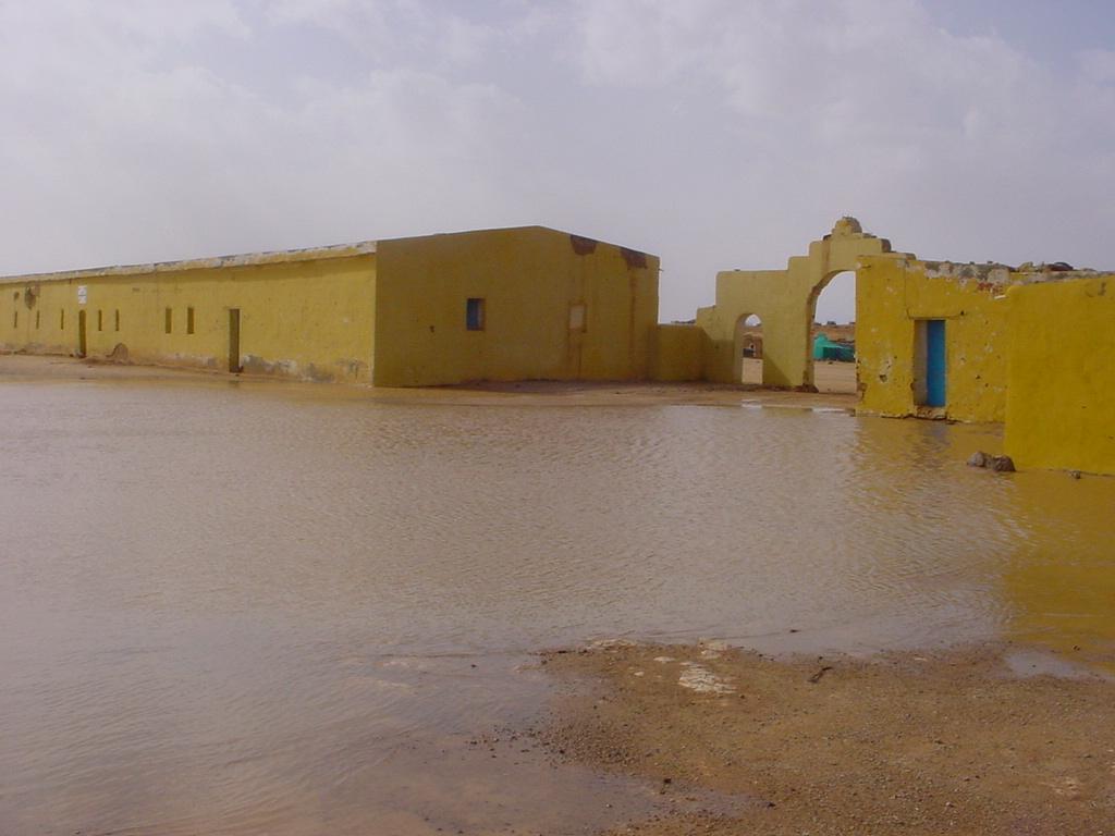 Flooded Sahrawi Refugee Camp in Algeria; Feb 2006