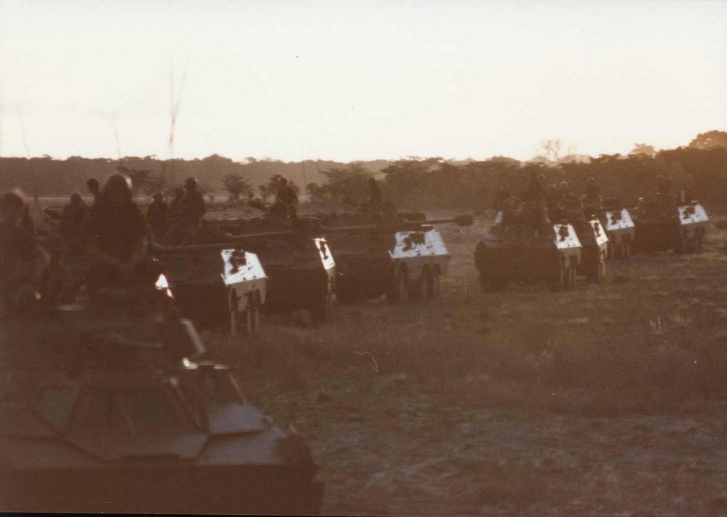 Armored South African Column 