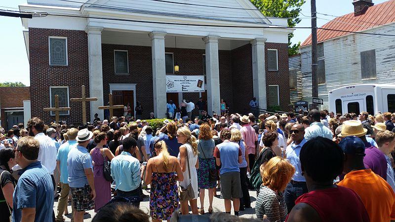 Memorial to the Victims of the Charleston Church Shooting; Charleston, SC, USA; June 2015