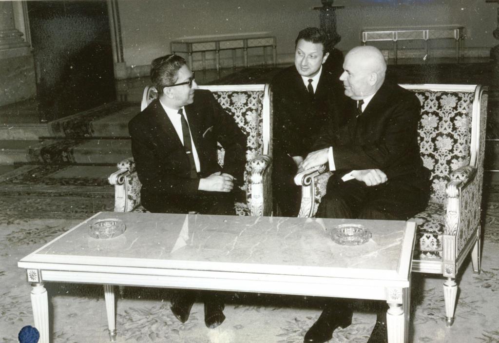 Mahendra and Gyanendra Meeting with Chivu Stoica; Bucharest, Romania, May 1967