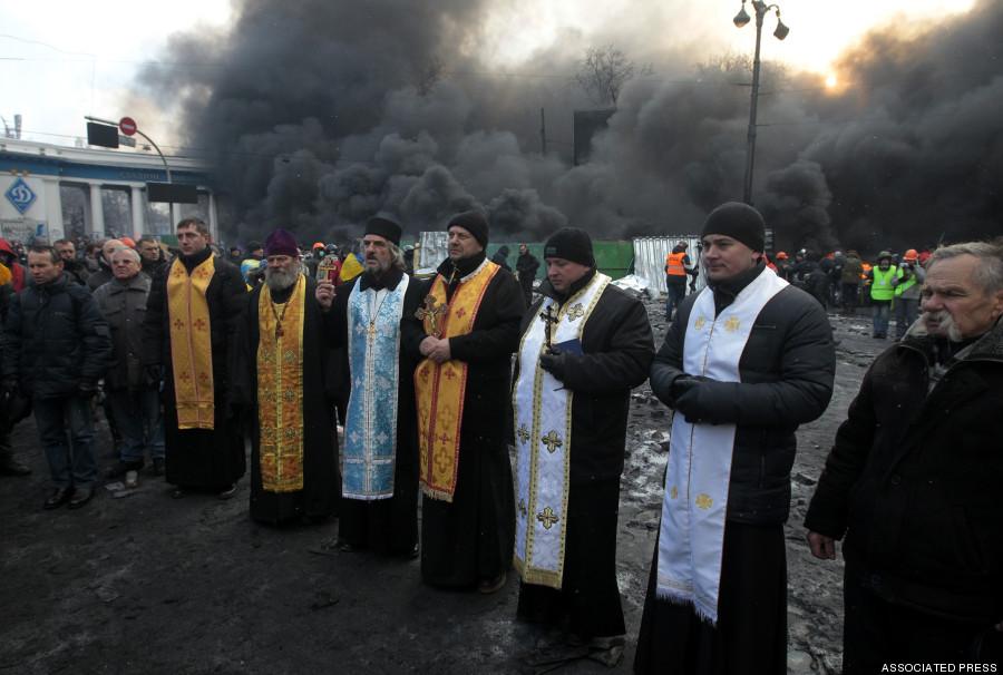 APTOPIX Ukraine Protests, January 2014