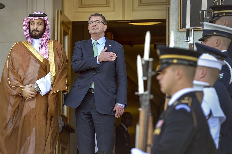 Saudi Defence Minister Visits Washington, DC with U.S. Counterpart; United States, May 2015