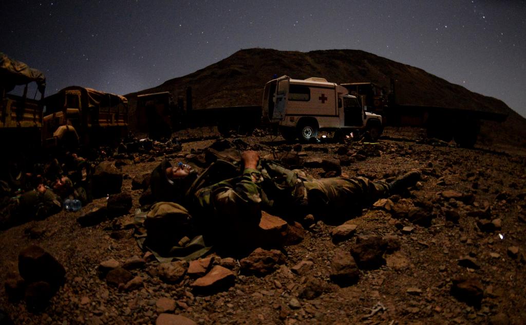 U.S. & French Troops on Exercise in Djibouti; March 2016