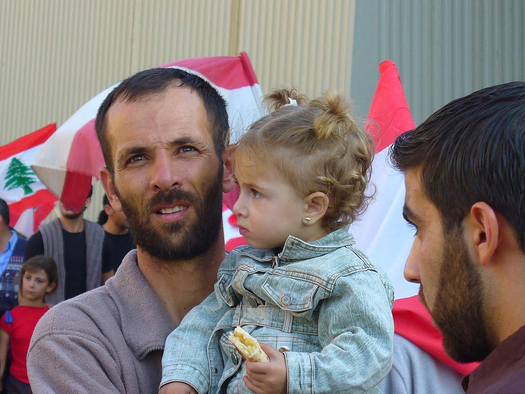 Father and Daughter, Lebanon, December 2006