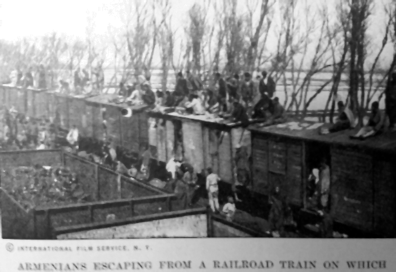 Armenian Deportees Escape From Train, Turkey, World War I