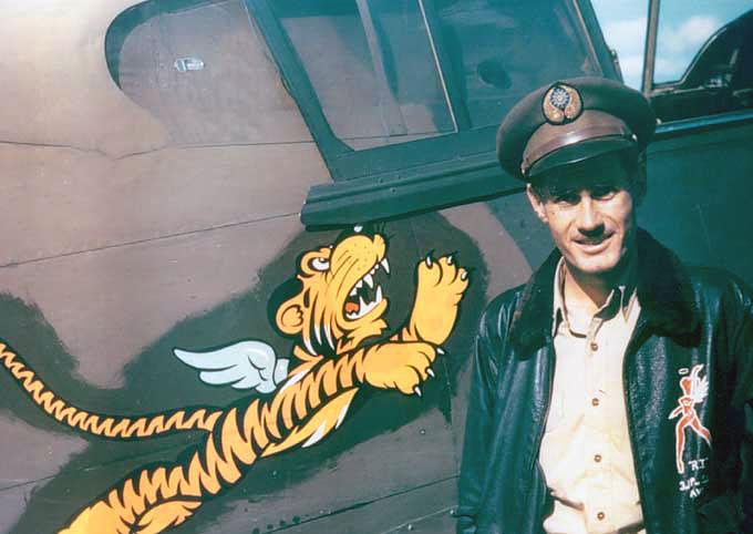 Flying Tigers Pilot, Asian Theatre, World War II