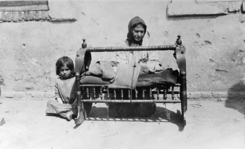 Armenian Woman With Children, Syria, World War I