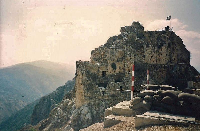 Israeli Control Over Beaufort Castle, Lebanon, 1995