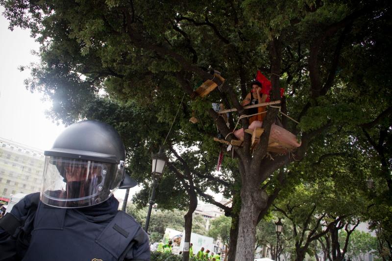 Barcelona Protest Camp Crackdown 2011