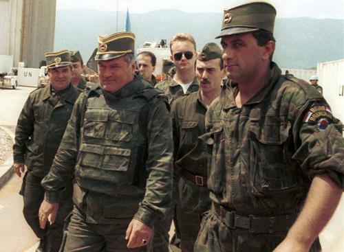 General Ratko Mladic at UN-Mediated Talks, Sarajevo, June 1993