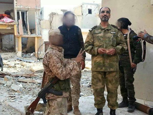 LNA Soldiers Posing, Benghazi, Jan 2015