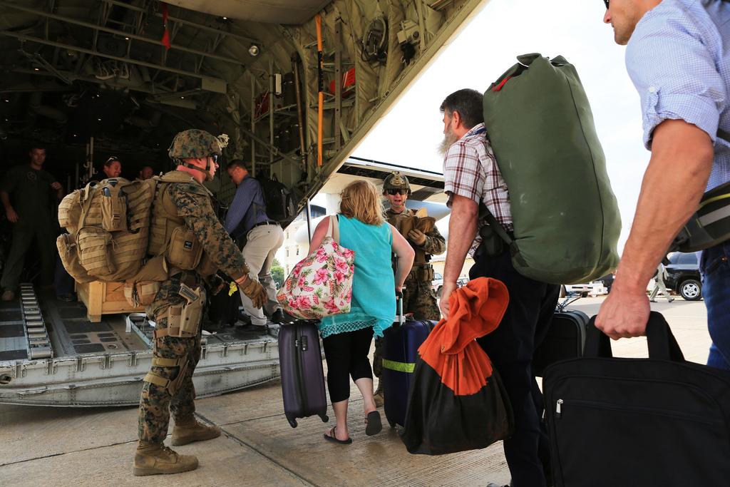 South Sudan, U.S. Embassy Evac