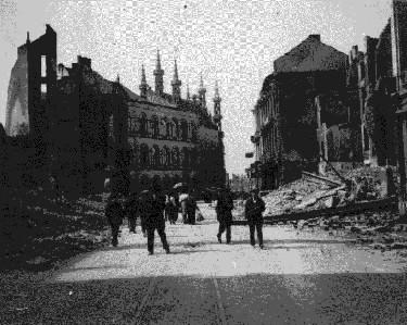 Ruins of the City of Louvain, Belgium, 1915