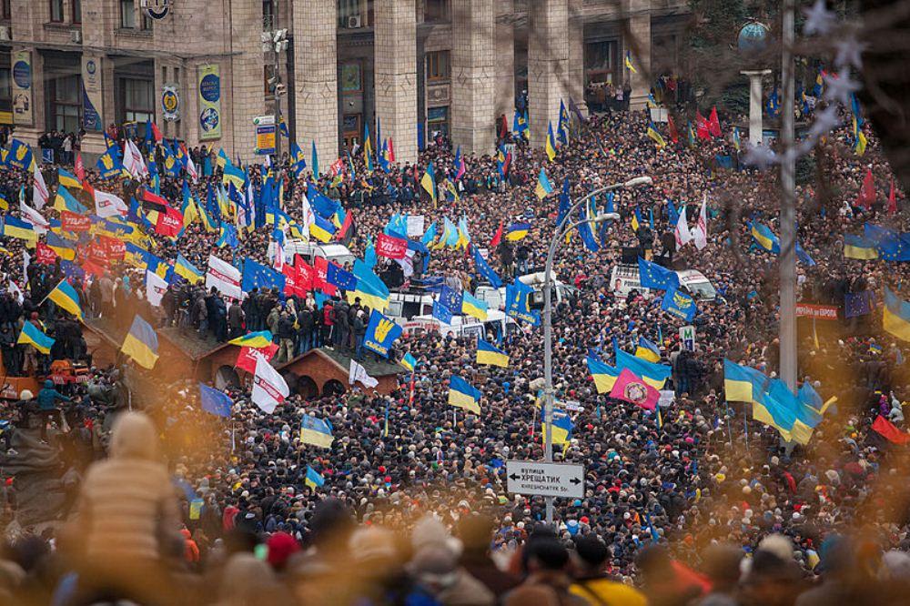 Early Euromaidan Rallies in Kiev, December 2013