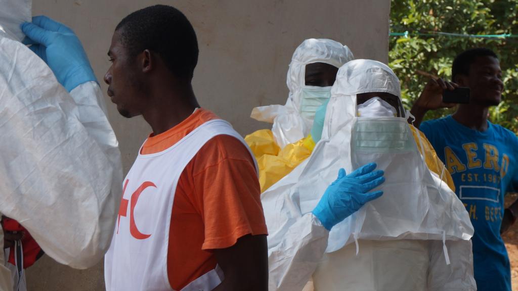 Ebola Response Training, Sierra Leone, 2014