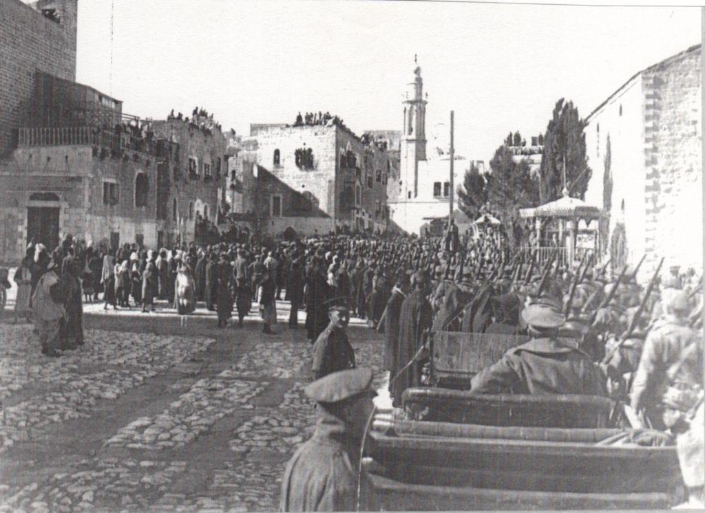 British Troops Occupy Bethlehem, World War I