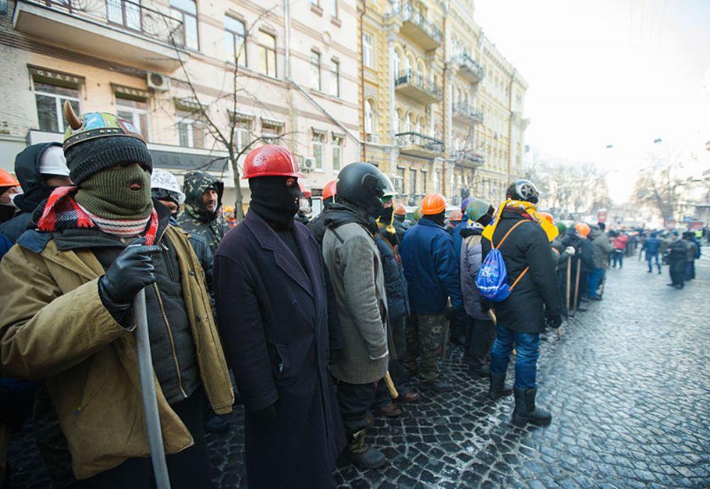 Euromaidan Protesters Capture Ukraine's Ministry of Justice, January 2014