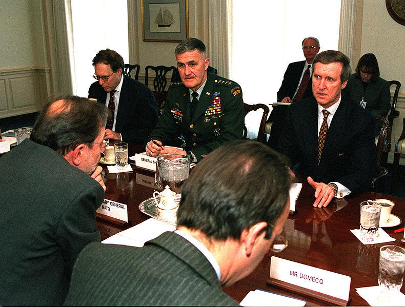 Pentagon Meeting Preceding Kosovo War