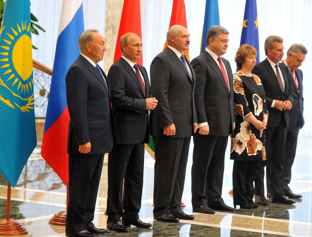 Eastern European Leaders Meet in Minsk, Belarus, August 2014