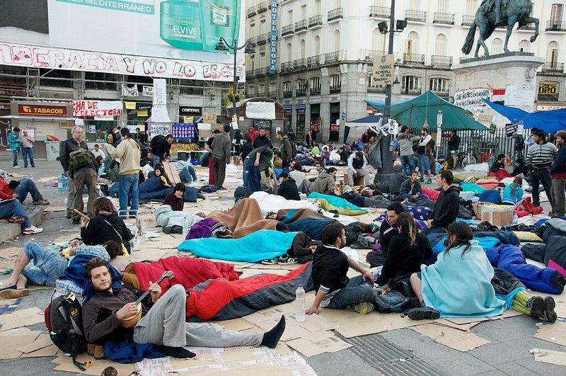 Spanish Protests 2011: Madrid Camp