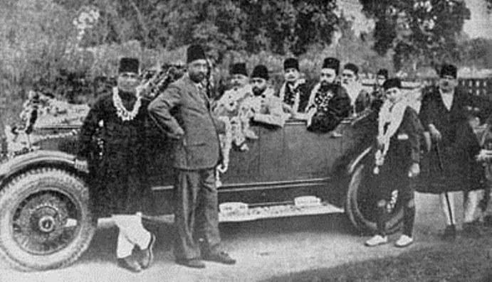 Allama Iqbal in Allahabad, India, 1930