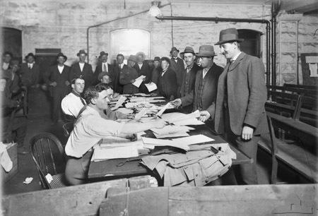 Great War Recruitment in Melbourne, Australia, 1914