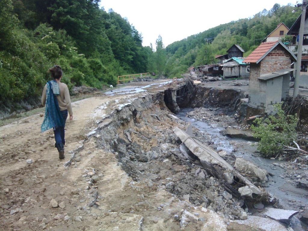 Krupanj, Serbia After the Flood