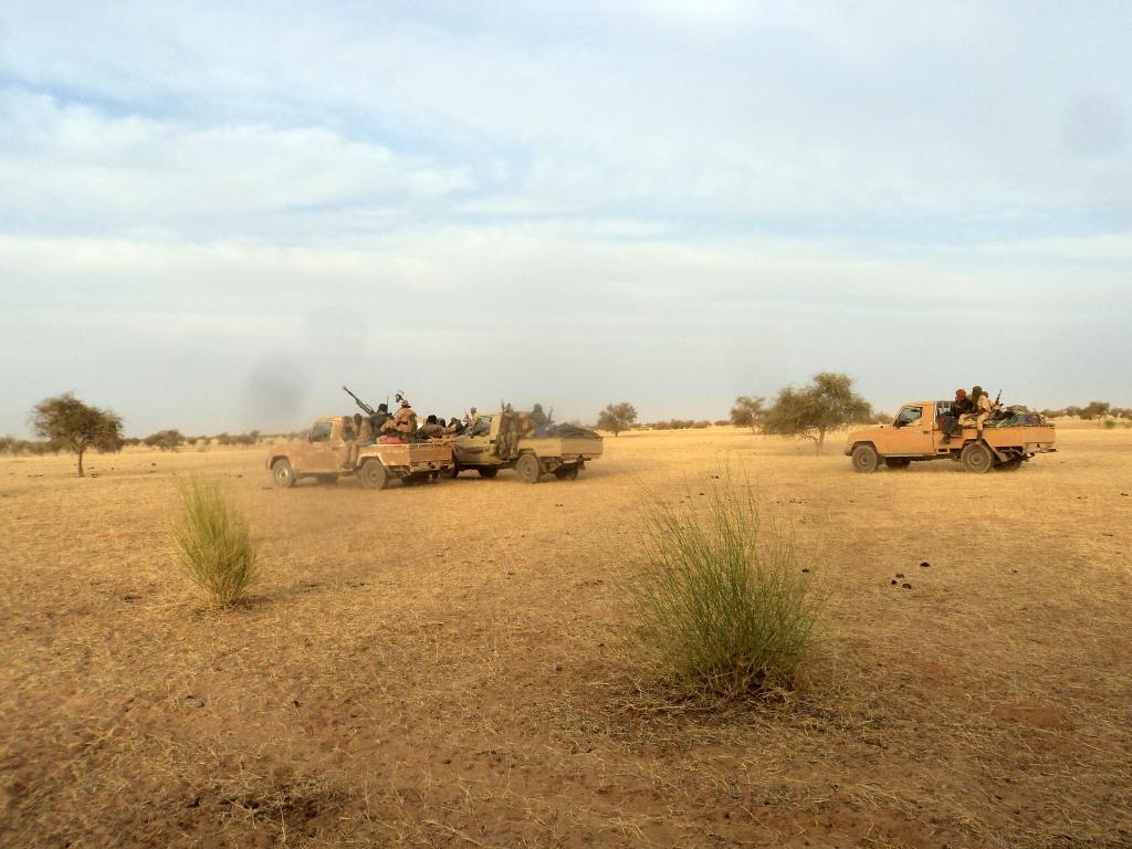 Islamist Convoy near Mauritania Border, Northern Mali, May 2012