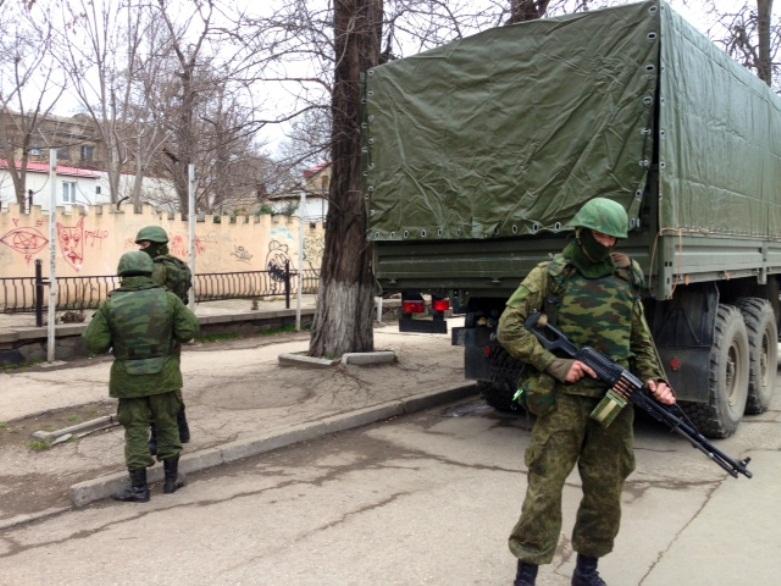 Crimea Crisis: Unmarked Personnel