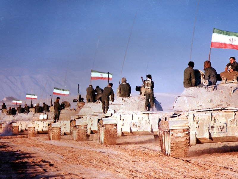 Iranian Tank Battalion during War with Iraq