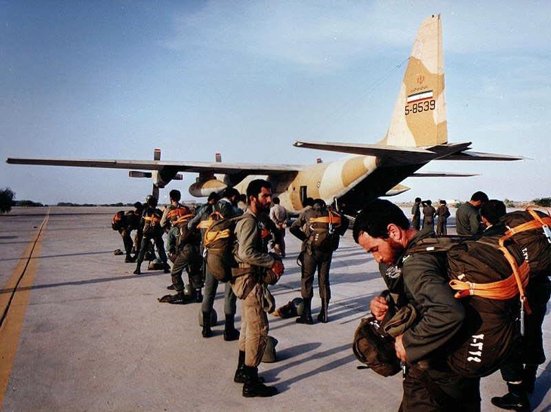 Iranian Special Airborne during War with Iraq