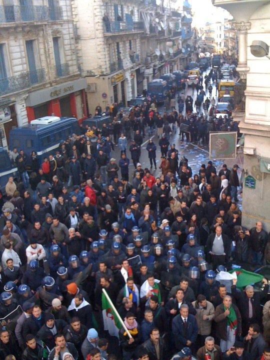 RCD Protest, Algiers Algeria,