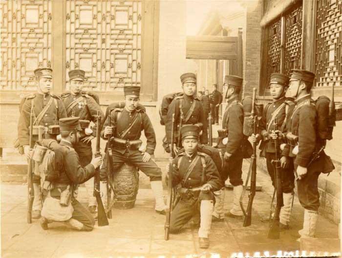 Japanese Troops During the Boxer Rebellion